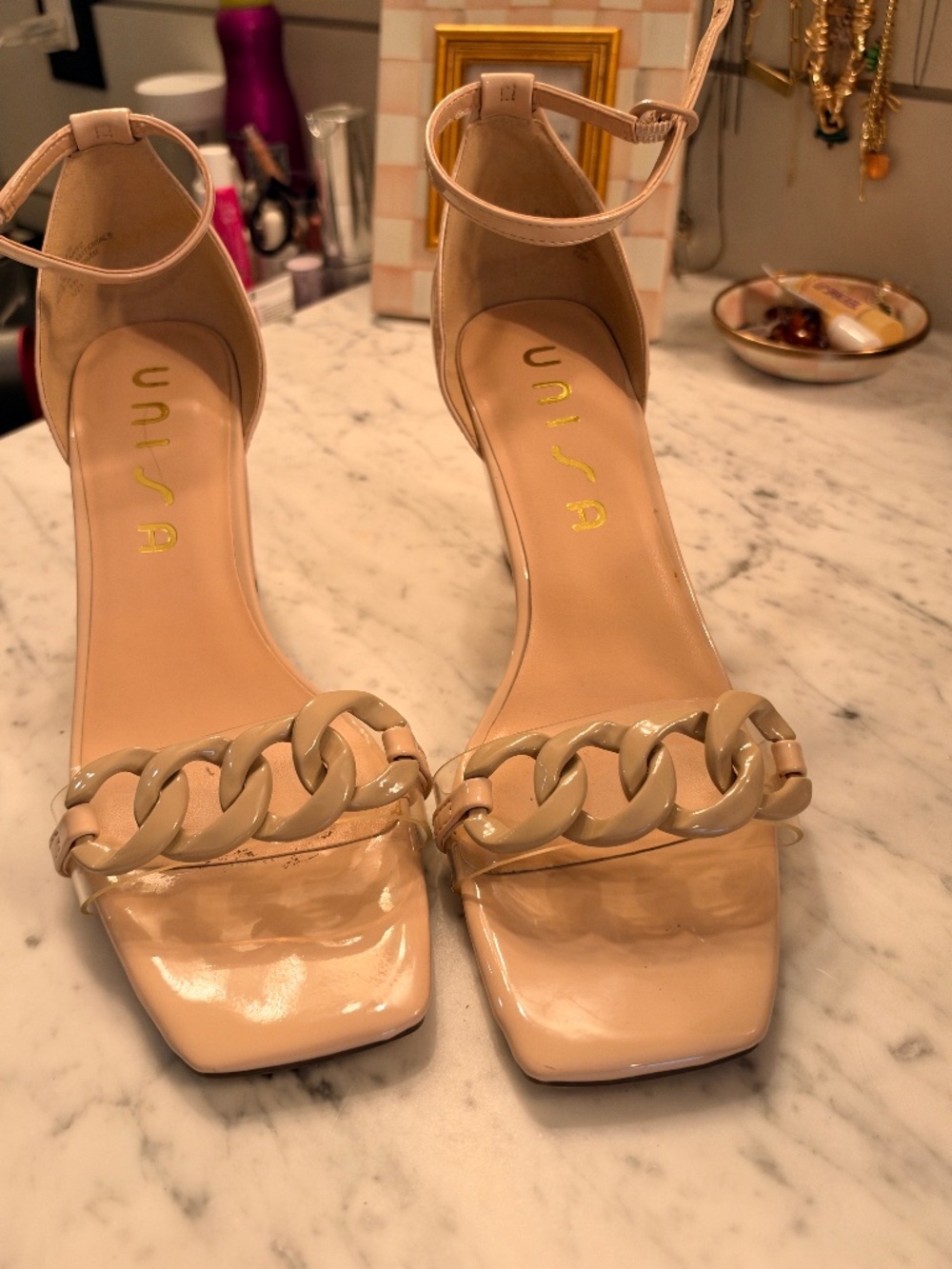 Nude heels